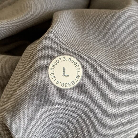 Lululemon Pace Breaker Lined Short 9" Inseam Athletic Grey White Speckled Mens L - Picture 5 of 12